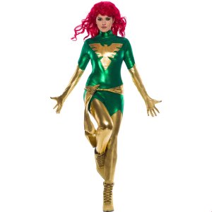 Adult Phoenix Woman Costume Size M