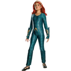 Aquaman Deluxe Mera Kids Costume S