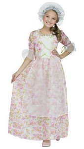 Colonial Cap And Apron Child costume one size