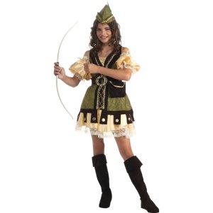  Robin Hood Girl Deluxe Costume Size S