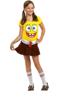 Sponge Babe Kids  Costume Size L