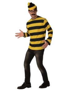 Men's Waldo Adult Odlaw Costume Size XL
