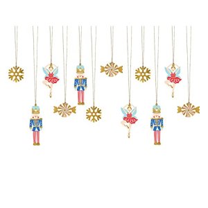 Christmas Party Collection 12 Gift Tags Nutcracker, Mix