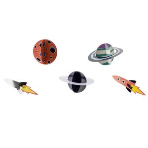 Space Party Collection Hanging Decorations Space 1pc
