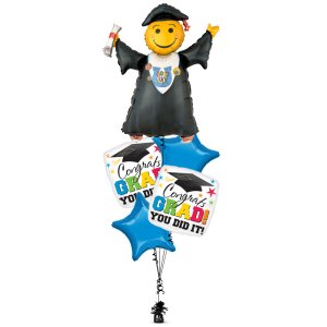Bright Grad You Did It Balloons