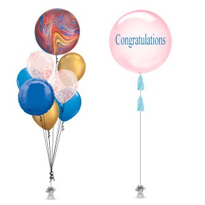 Grad Shape Balloon Bunch 2