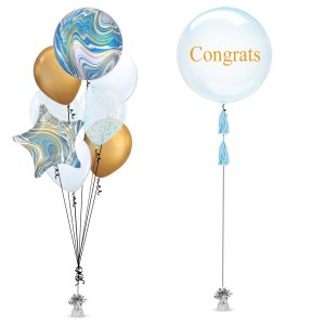 Grad Shape Balloon Bunch 3