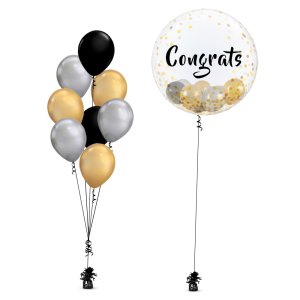 Grad Shape Balloon Bunch 7