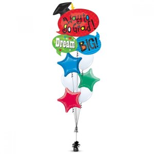 Graduation Bubble Balloons