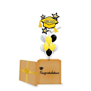 Congrats Grad Yellow Cluster