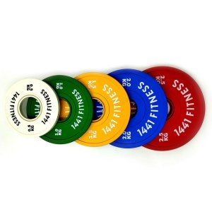 1441 Fitness Fractional Bumper Weight Plate - 0.5 kg
