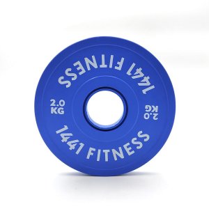 1441 Fitness Fractional Bumper Weight Plate - 2 kg