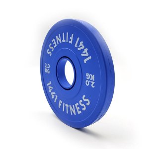 1441 Fitness Fractional Bumper Weight Plate - 2 kg