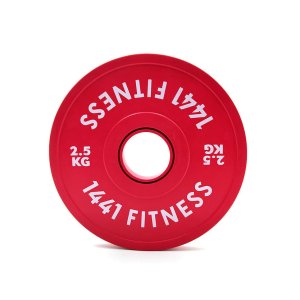 1441 Fitness Fractional Bumper Weight Plate - 2.5 kg
