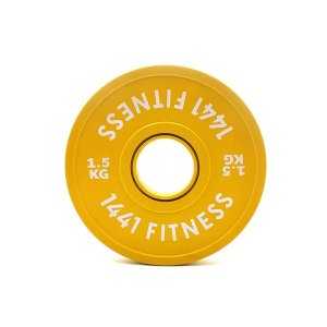 1441 Fitness Fractional Bumper Weight Plate - 1.5 kg