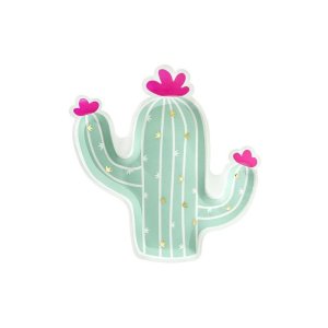 Llama party Collection Cactus Paper Plate 6pc