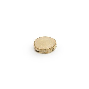 Wooden Place Cards, Diameter 4.5-6.5Cm, 20pc 