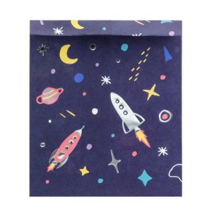 Space Party Collection Treat Bags For Candies 6pc