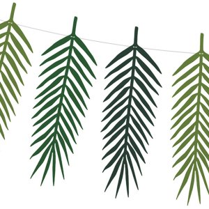 Aloha Party Collection Garland A- Tropical Leaves 1set