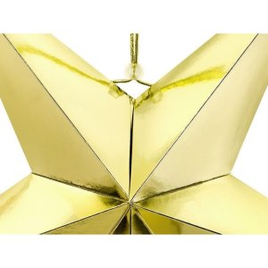 Paper Star Interior Decoration,Gold 1pc 70cm