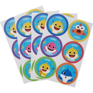 Baby Shark Party Collection Stickers 24