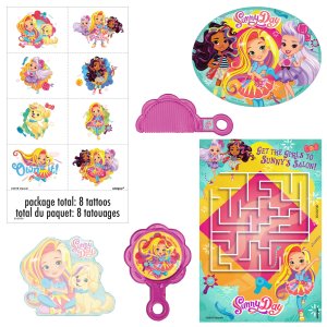 Sunny Day  Party Collection- Favor Pack 48pc