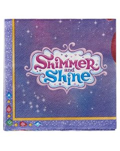 Shimmer And Shine Party Collection Lunch Napkin  16pc 