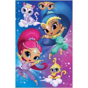 Shimmer And Shine Party Collection - Swirl-Party Game For 2-8 Players