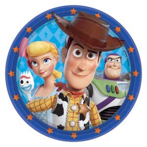 Toy Story Party Collection Round Plates Big 8pc