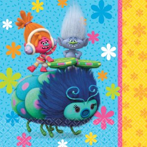 Trolls Party Collection Luncheon Napkins 16pc