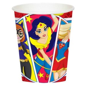 Dc Super hero Girls Party Collection Cups 8pc