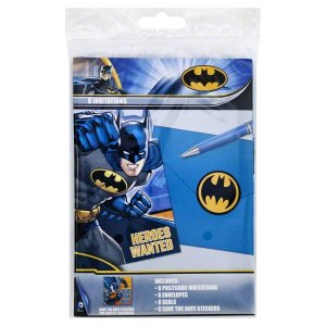 Batman Party Collection 8 Invitations 32pc