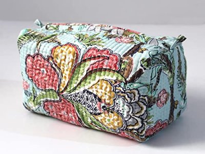 Block Print Toiletry Bag