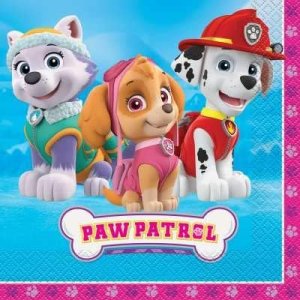 Paw Patrol Party Collection- Lunch Napkin 16pc