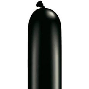260Q (Onyx Black) Balloon (100pc) NOTE!: ( NO AIR, NO HELIUM, NO RIBBON )