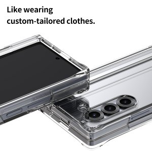 Araree Nukin 360 Case With Side Hinge For Samsung Galaxy Z Fold 5 - Clear