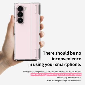 Araree Nukin 360 Case With Side Hinge For Samsung Galaxy Z Fold 5 - Clear