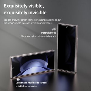 Araree Sub Core Front Screen Protector Tempered Glass For Samsung Galaxy Z Fold 6 (1Pcs) - Privacy