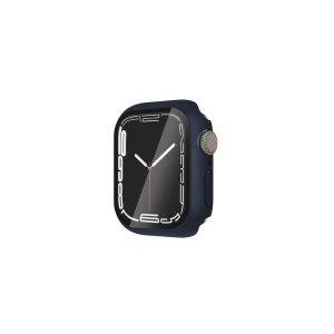 Casestudi Impact Series Bumper Case With Screen Protector For Apple Watch 44 - 45Mm - Navy