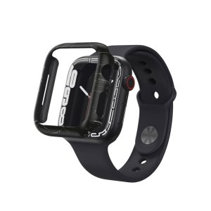 Casestudi Prismart Series Bumper Case For Apple Watch 44 - 45Mm - Marble Black