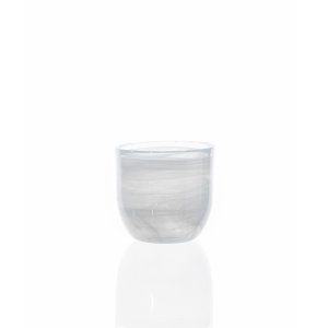 Snowflake White Tumbler - Short (Set of 2)