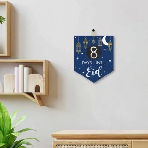 Ramadan Party Collection Amscan Eid Countdown Chalkboard Sign Stainless Steel