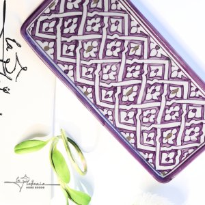 Lilac Chabi Chic ceramic tray