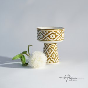 Olive Green Chabi Chic sweet and savory stand