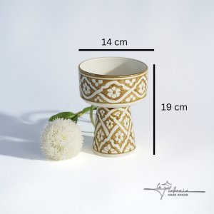 Olive Green Chabi Chic sweet and savory stand