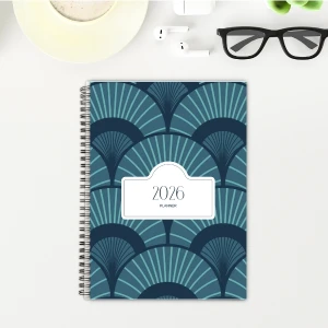 2026 Planner - Blue Fans (D4)