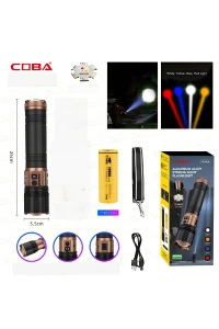 COBA CB-G908 Rechargeable LED Flashlight