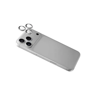 Torrii BODYGLASS Aluminium Camera Protector Ring for iPhone 18 Pro / iPhone 18 Pro Max – Silver