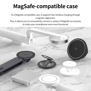 Araree Duple Magsafe Cover For iPhone 18 Pro/iPhone 17 Pro -Clear