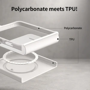 Araree Aero Flex Magsafe Cover For Z Flip 8-Cream